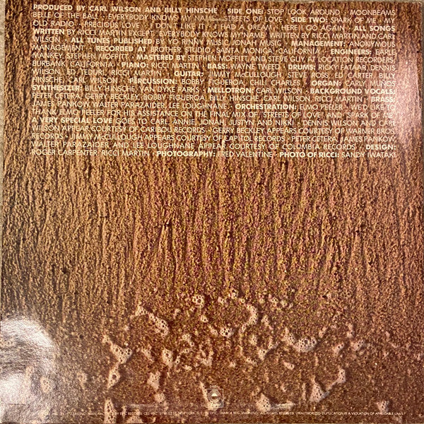 Ricci Martin : Beached (LP, Album, Promo)