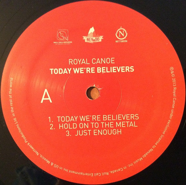 Royal Canoe : Today We're Believers (2x12", Album)