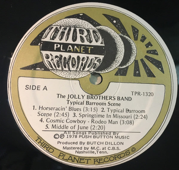 The Jolly Brothers Band (2) : Typical Bar-Room Scene (Live) (LP, Album)
