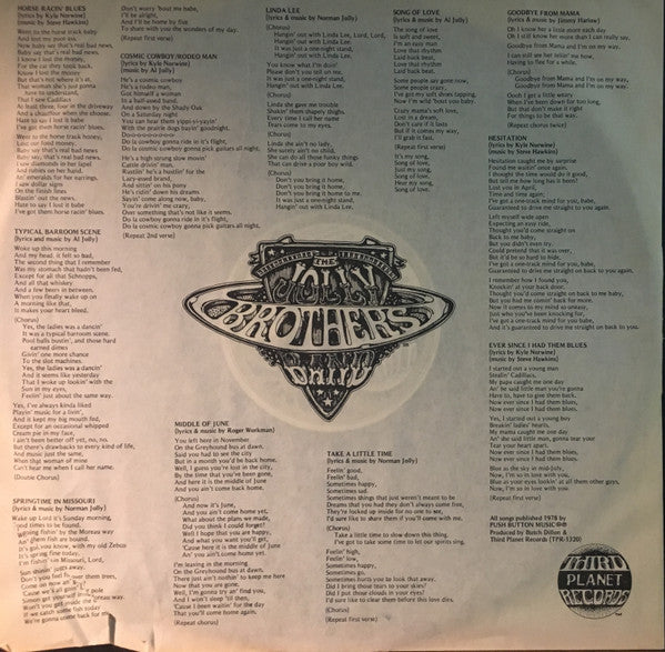 The Jolly Brothers Band (2) : Typical Bar-Room Scene (Live) (LP, Album)