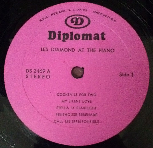 Les Diamond : At The Piano (LP, Album)
