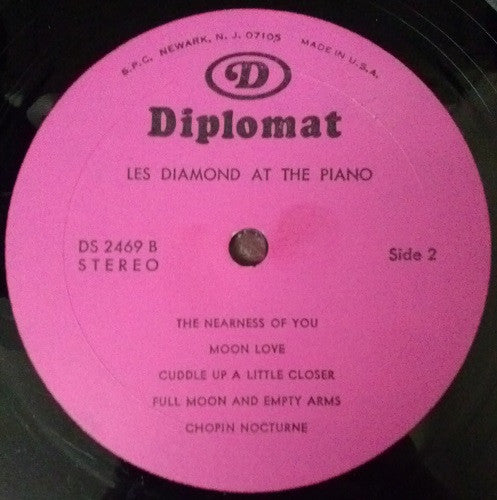 Les Diamond : At The Piano (LP, Album)