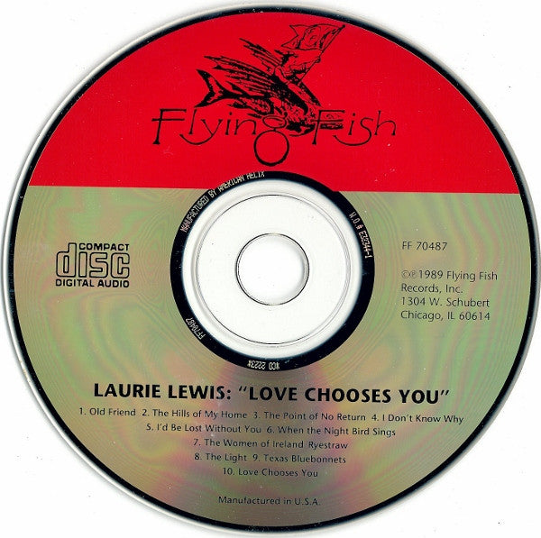 Laurie Lewis (5) : Love Chooses You (CD, Album, RE)
