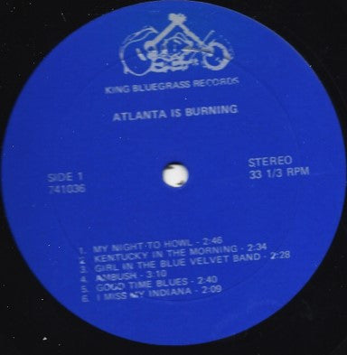 The Boys From Indiana : Atlanta Is Burning (LP, Album)