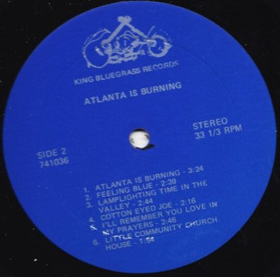 The Boys From Indiana : Atlanta Is Burning (LP, Album)