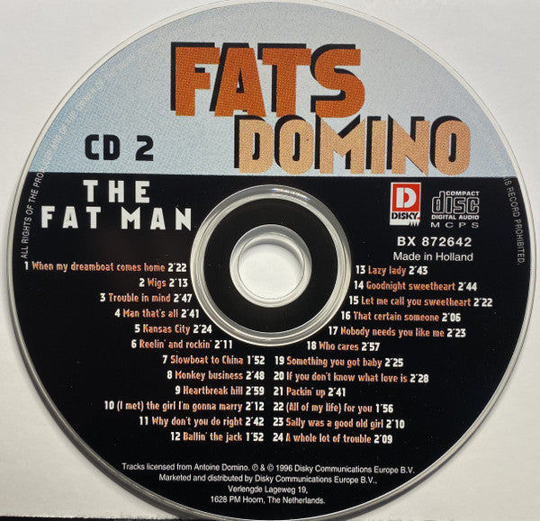 Fats Domino : The Fat Man (3xCD, Comp + Box)