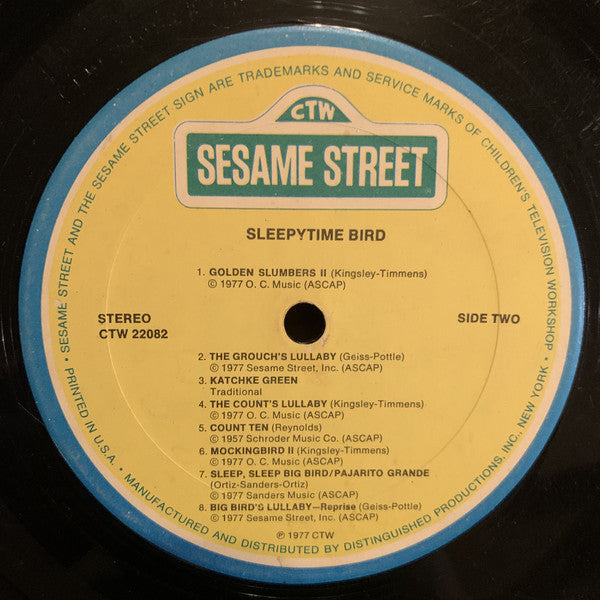 Sesame Street : Sleepytime Bird (LP)