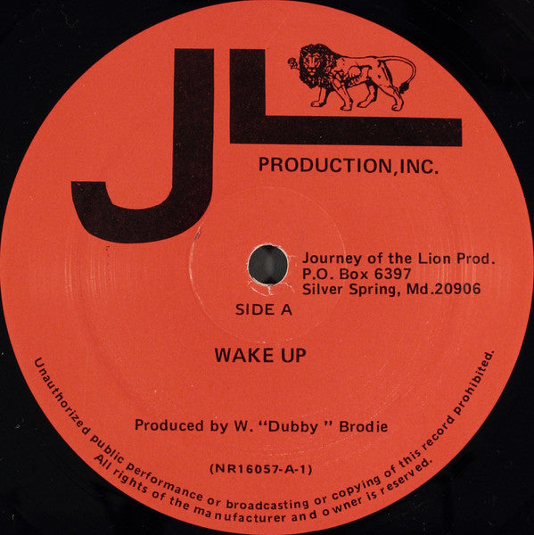 Dubby Brodie & The Journey Lions : Wake Up (2x12")