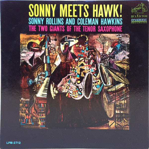 Sonny Rollins And Coleman Hawkins : Sonny Meets Hawk! (LP, Mono)