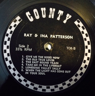Ray & Ina Patterson : Old Time Ballads And Hymns (LP)