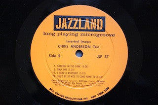 The Chris Anderson Trio : Inverted Image (LP, Album, Mono)