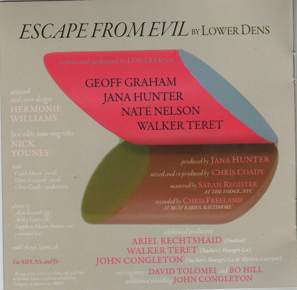 Lower Dens : Escape From Evil (CD, Album)