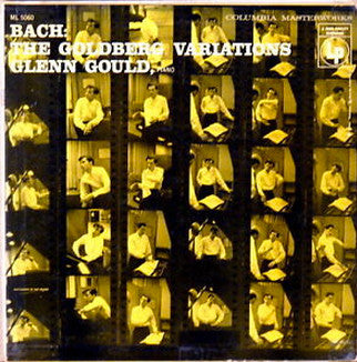 Johann Sebastian Bach, Glenn Gould : The Goldberg Variations (LP, Mono, RP, 2-e)