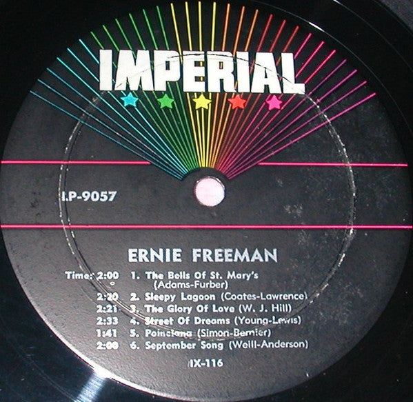 Ernie Freeman : Plays Dreaming With Freeman (LP, Album)