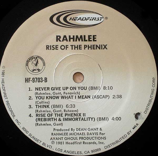 Rahmlee Michael Davis : Rise Of The Phenix (LP, Album)