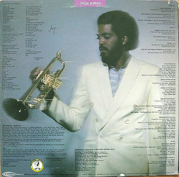 Rahmlee Michael Davis : Rise Of The Phenix (LP, Album)