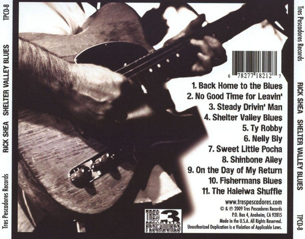 Rick Shea : Shelter Valley Blues (CD, Album)
