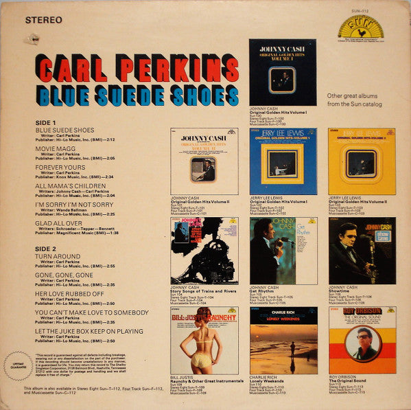 Carl Perkins : Blue Suede Shoes (LP, Comp)