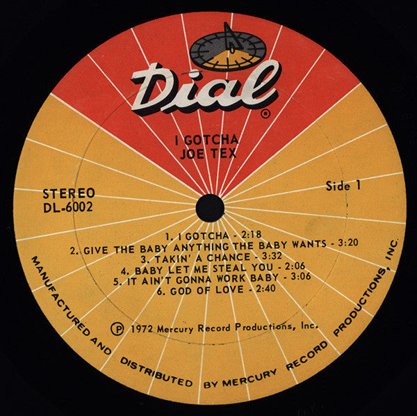 Joe Tex : I Gotcha (LP, Album)