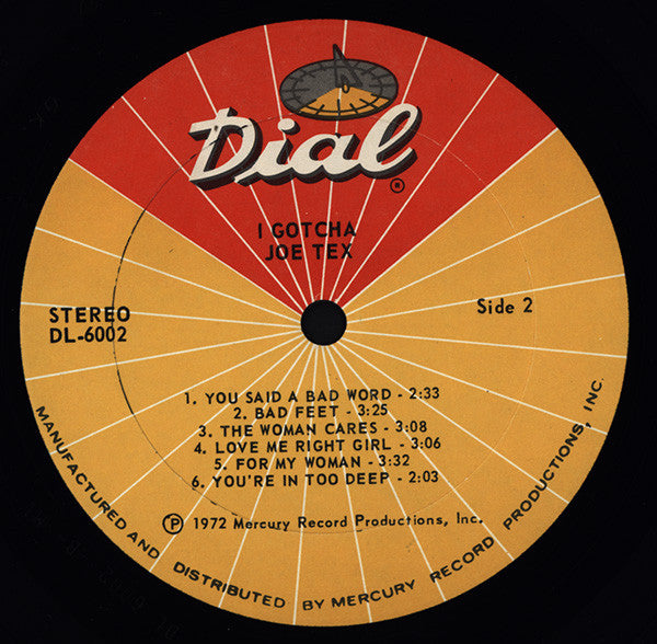Joe Tex : I Gotcha (LP, Album)