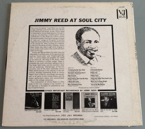 Jimmy Reed : Jimmy Reed At Soul City (LP, Album)