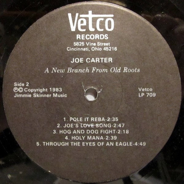 Joe Carter (3) : Joe Carter! A New Branch From Old Roots (LP, Album)