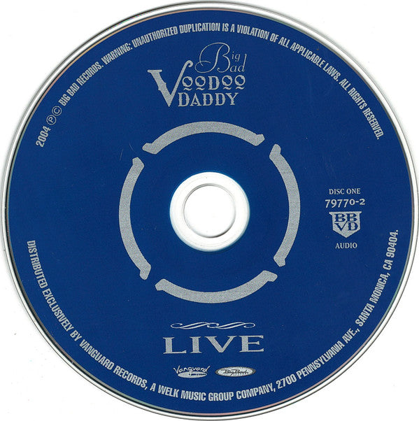Big Bad Voodoo Daddy : Live (CD, Album + DVD-V)