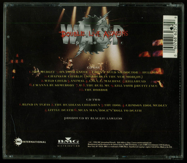W.A.S.P. : Double Live Assassins (2xCD, Album)