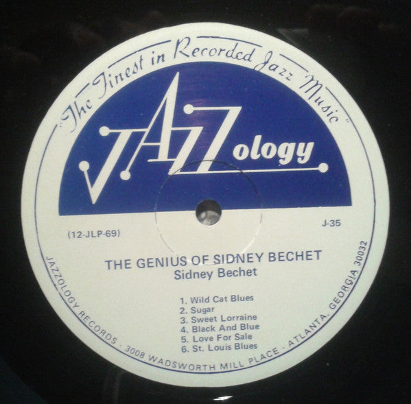 Sidney Bechet : The Genius Of Sidney Bechet (LP, Comp)