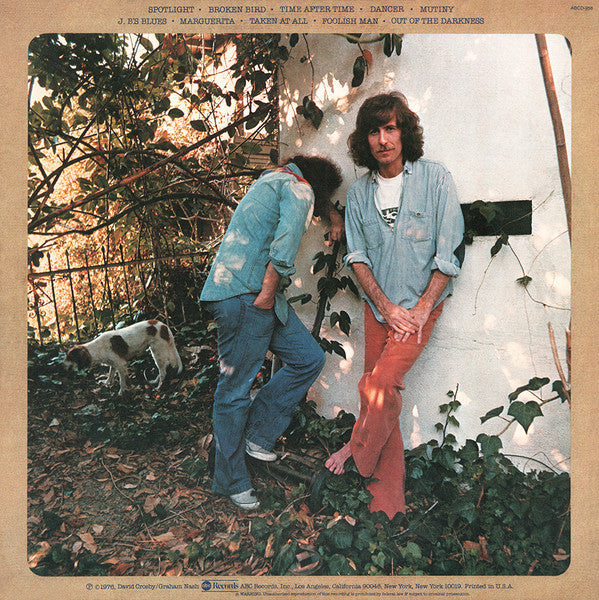 Crosby & Nash : Whistling Down The Wire (LP, Album)