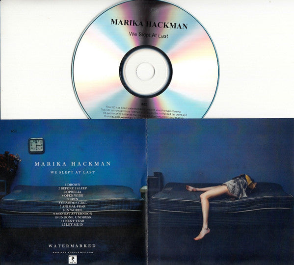 Marika Hackman : We Slept At Last (CDr, Album, Promo)