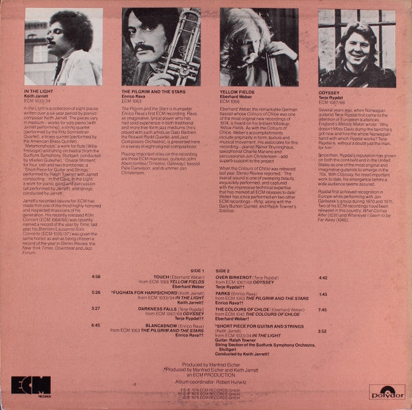 Various : New Music From ECM Volume IV - A Sampler for Radio Station And In-Store Programming (LP, Comp, Promo, Smplr)
