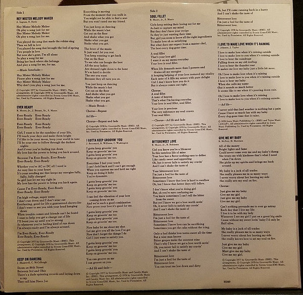 Johnnie Taylor : Ever Ready (LP, Album, Promo)