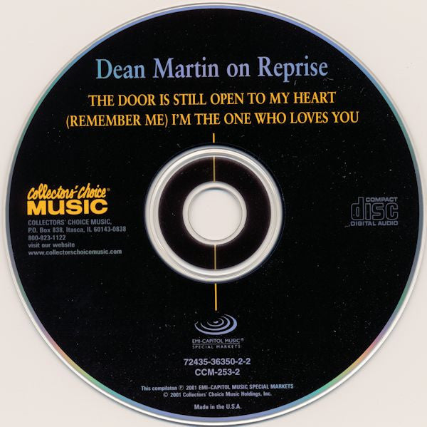 Dean Martin : The Door Is Still Open To My Heart & (Remember Me) I'm The One Who Loves You (CD, Album, Comp, 2LP)