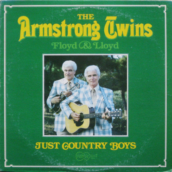 The Armstrong Twins : Just Country Boys (LP, Album)