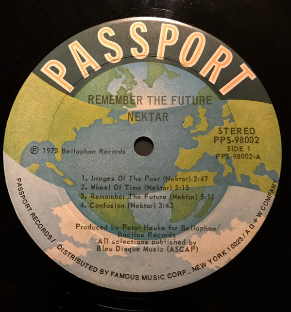 Nektar : Remember the Future (LP, Album, Gat)