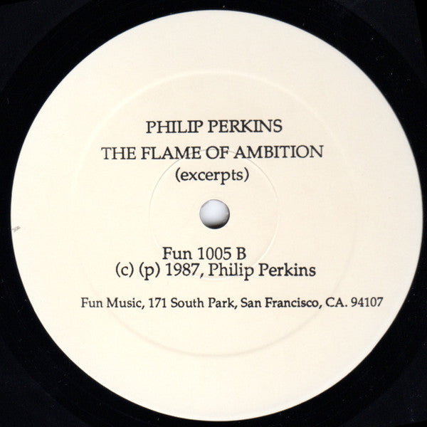 Philip Perkins : Hall Of Flowers / The Flame Of Ambition (LP, Comp)