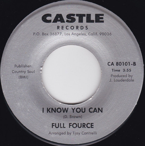Full Fource : (We've Come) A Long Way Together / I Know You Can (7")