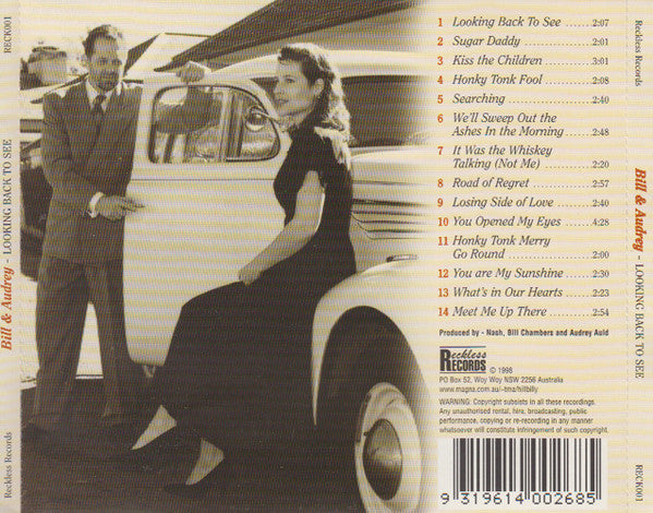 Bill Chambers & Audrey Auld : Looking Back To See (CD, Album)