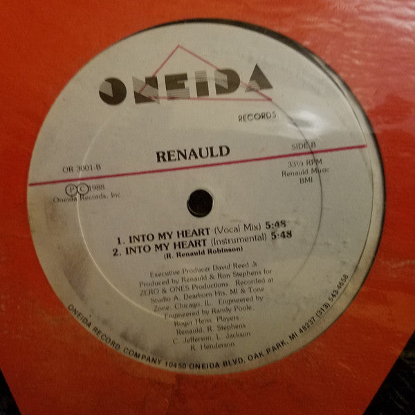 Renauld : I'm A Lover / Into My Heart (12")