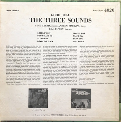 The Three Sounds : Good Deal (LP, Album, Mono)