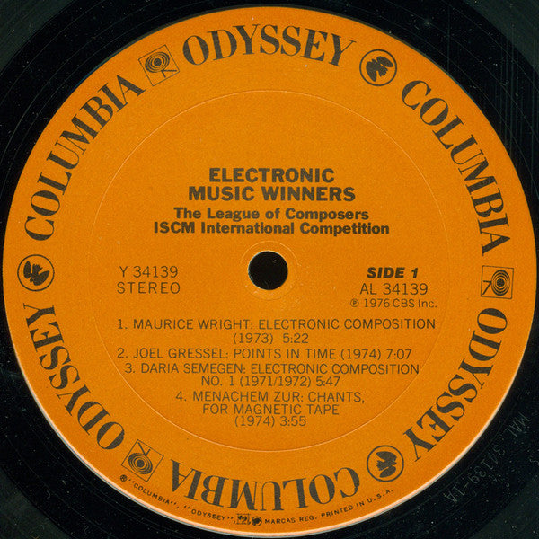 Various : Electronic Music Winners (LP, Album, Comp)