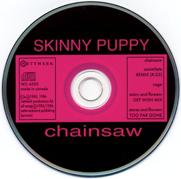 Skinny Puppy : Chainsaw (CD, EP)