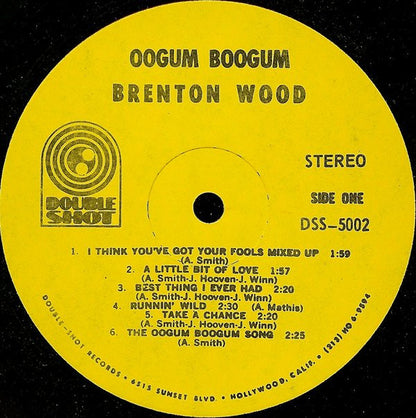 Brenton Wood : Oogum Boogum (LP, Album)