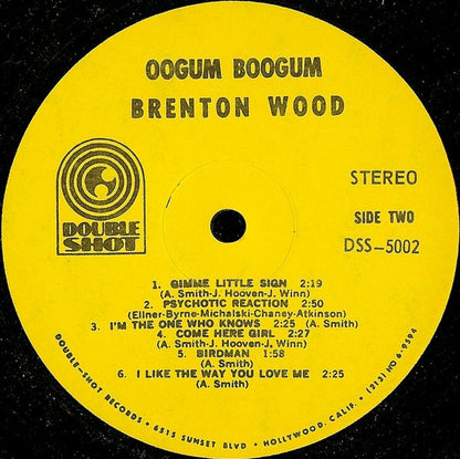 Brenton Wood : Oogum Boogum (LP, Album)