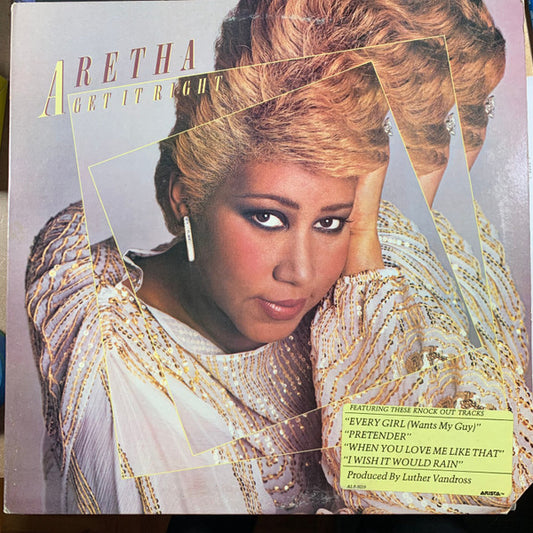 Aretha Franklin : Get It Right (LP, Album)