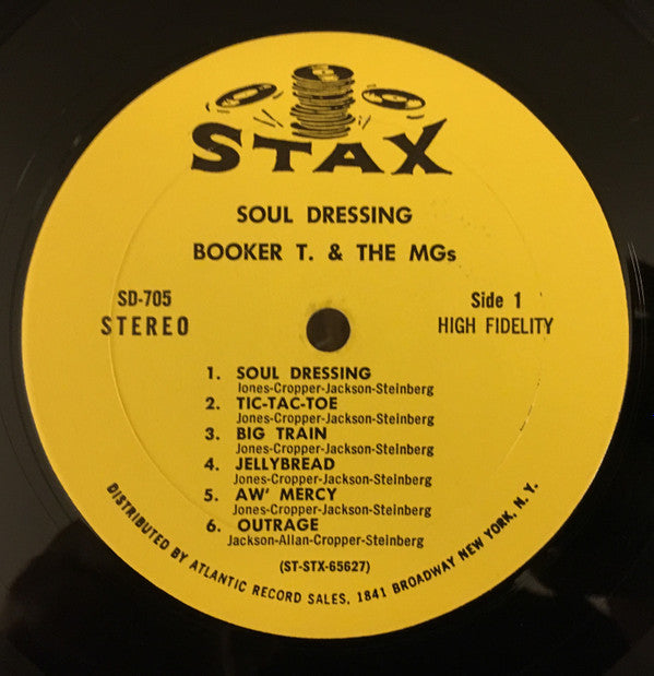 Booker T. & The MGs* : Soul Dressing (LP, Album, Mon)