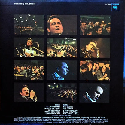 Johnny Cash : Johnny Cash At San Quentin (LP, Album)