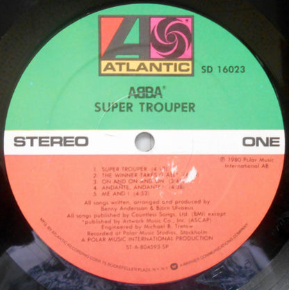 ABBA : Super Trouper (LP, Album, SP )