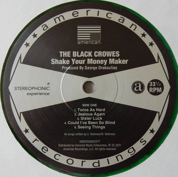 The Black Crowes : Shake Your Money Maker (LP, Album, Ltd, RE, RM, Gre)